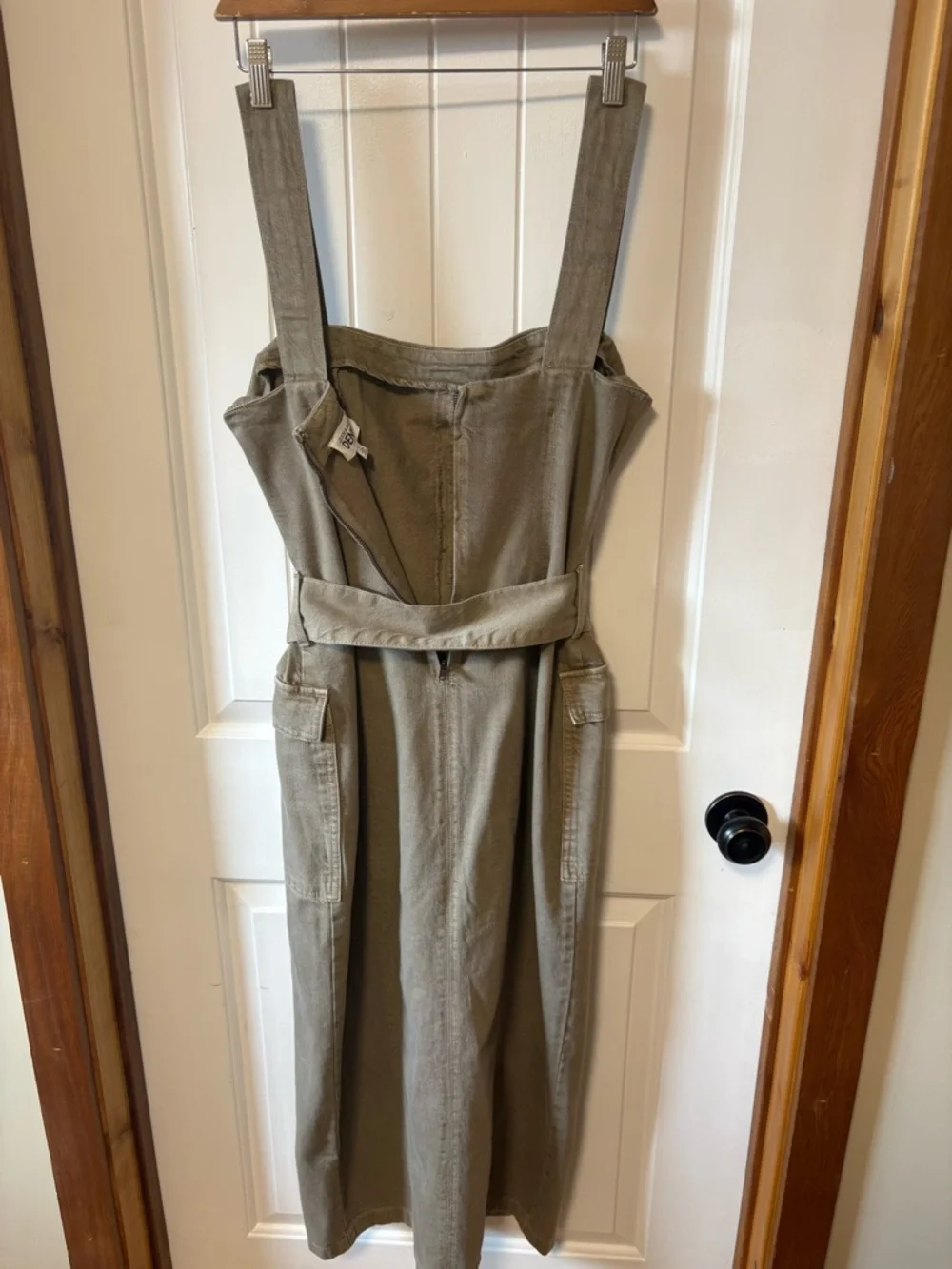 Dynamite Safari Denim Maxi Dress - Picture 5 of 6